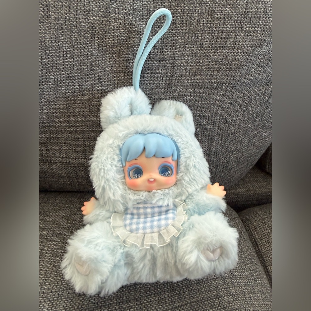 Miana Nighty Night to U Bunny Plushie Keychain